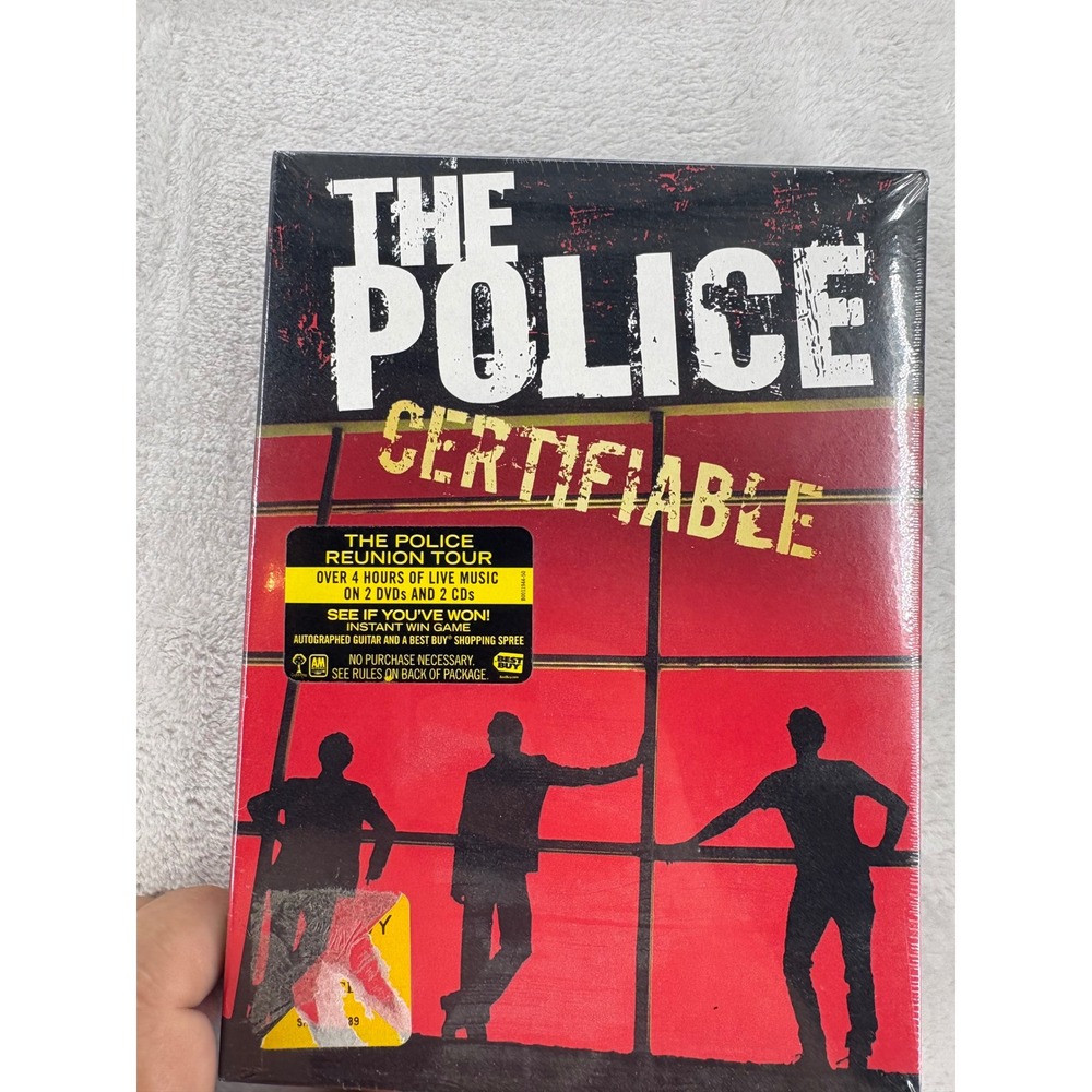 The Police Certifiable Live in Buenos Aires 2 DVD 2 CD Best Buy Sealed